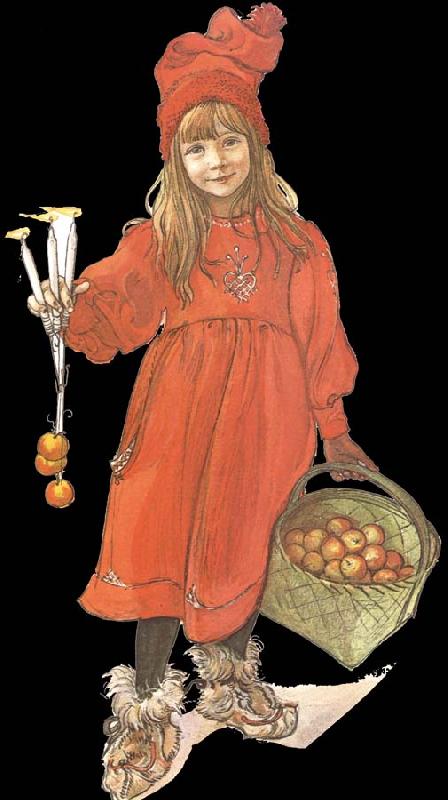 Carl Larsson Brita as Idun oil painting image
